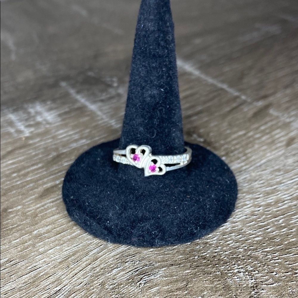 CUTE Double Heart Ring